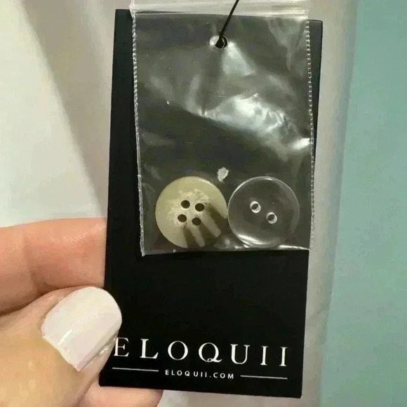 NWT Eloquii White Pants Size 26 Short - Picture 4 of 5